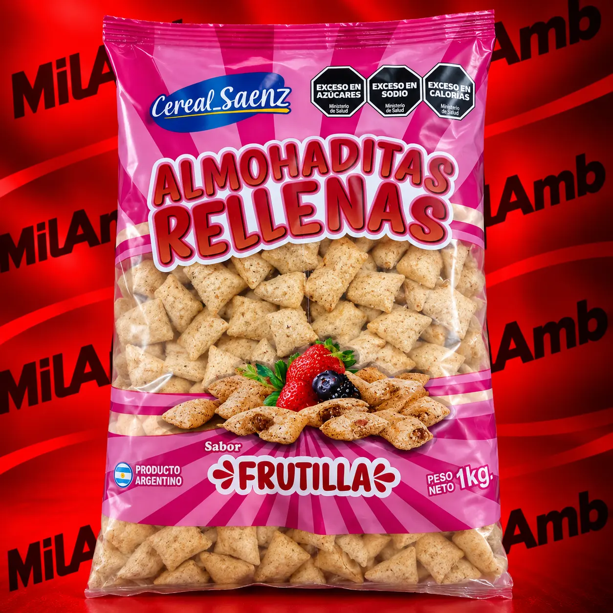 Almohaditas Frutilla SAENZ
