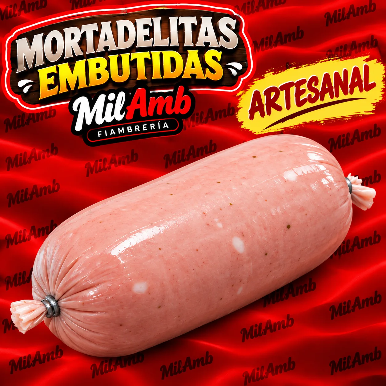 Mortadela 500g. ARTESANAL