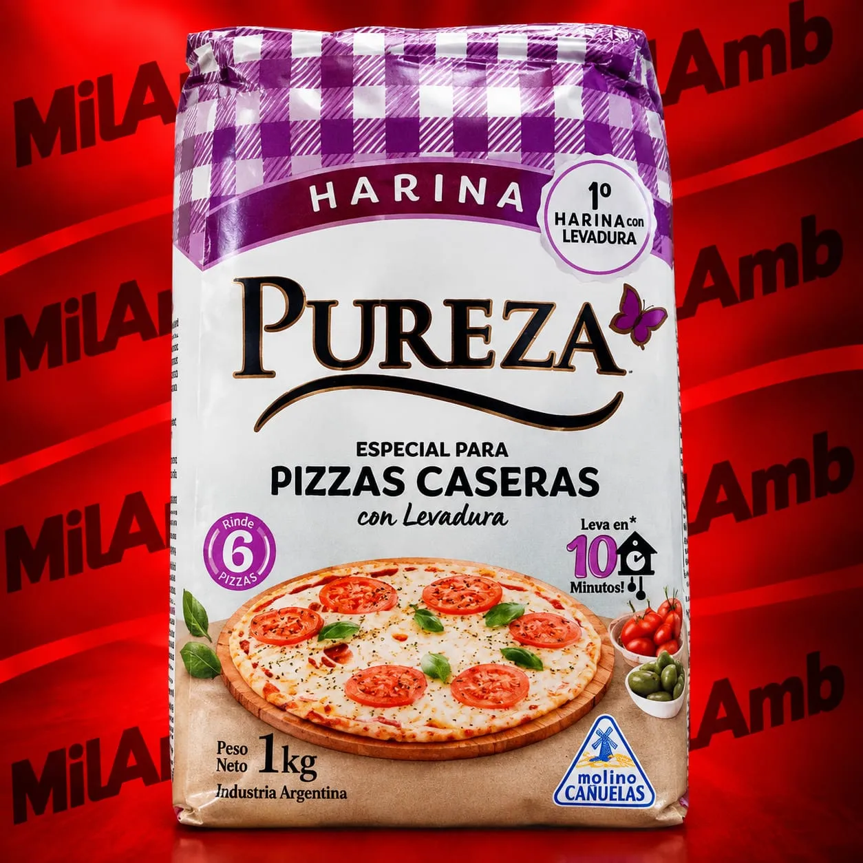 Harina P. Pizzas PUREZZA