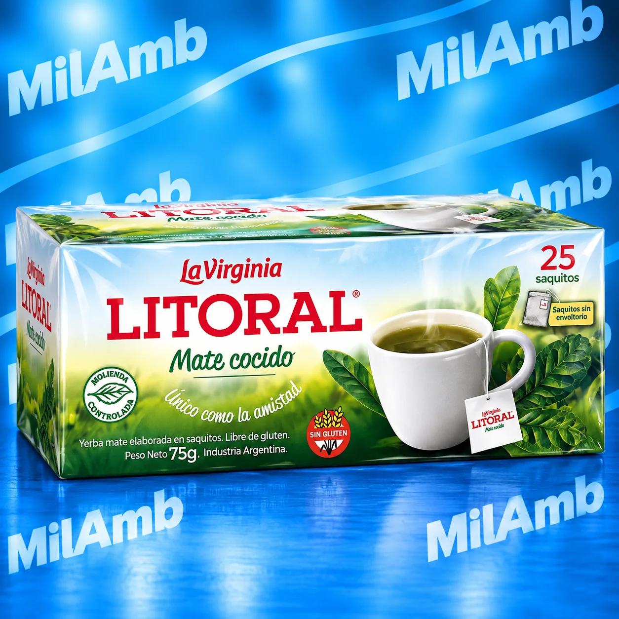 Mate Cocido 25 saq. EL LITORAL