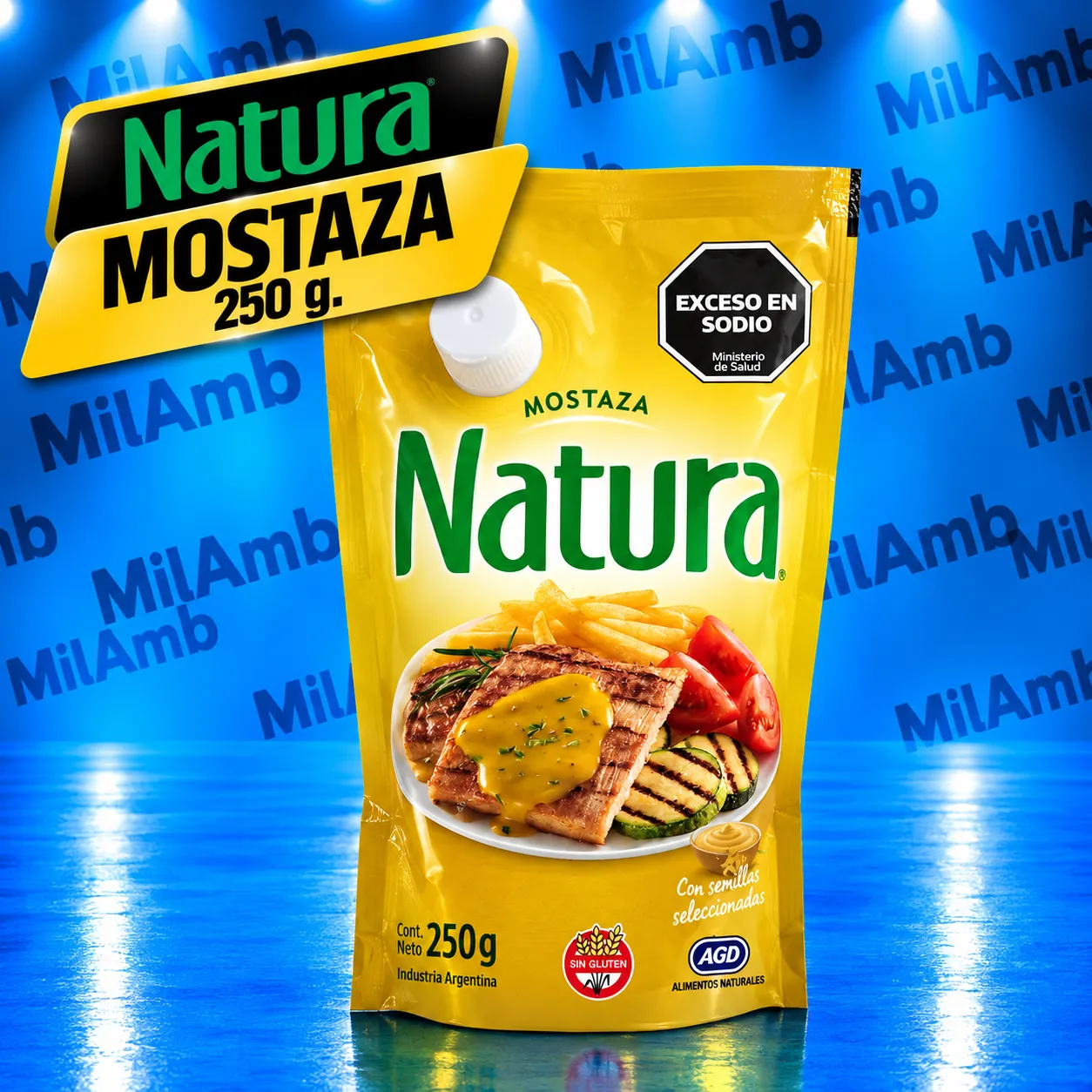 Mostaza 250g. NATURA