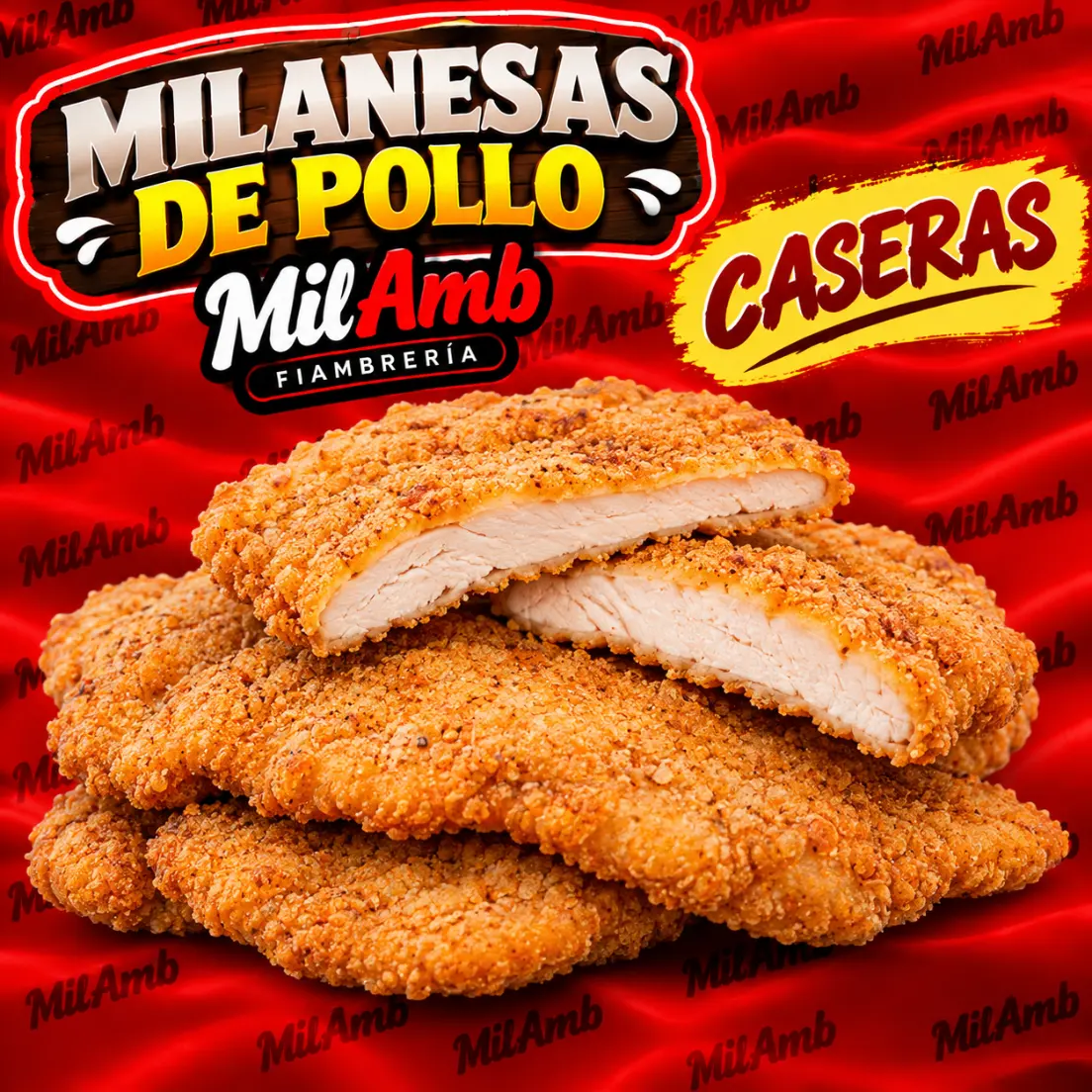 Milanesas de Pollo CACERAS