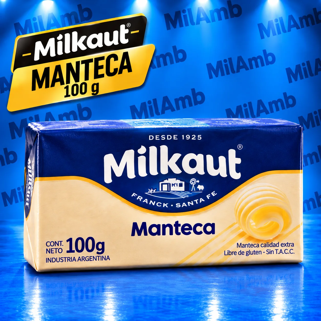 Manteca 100g. MILKAUT