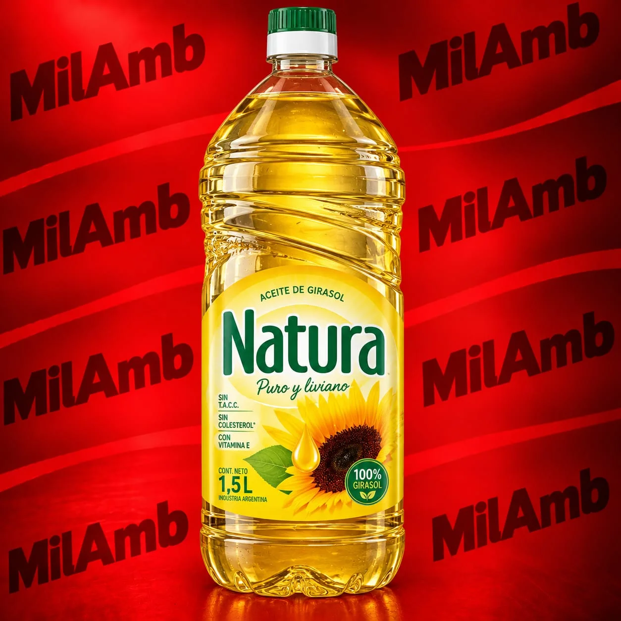 Aceite 900ml. NATURA