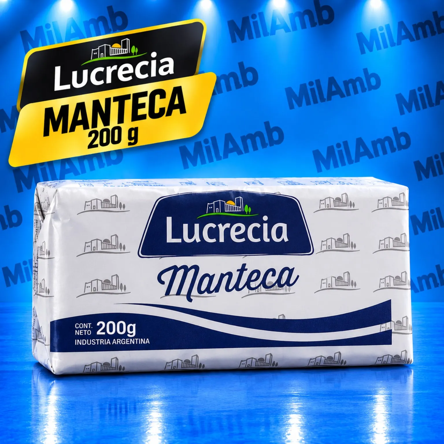 Manteca 200g. Lucrecia