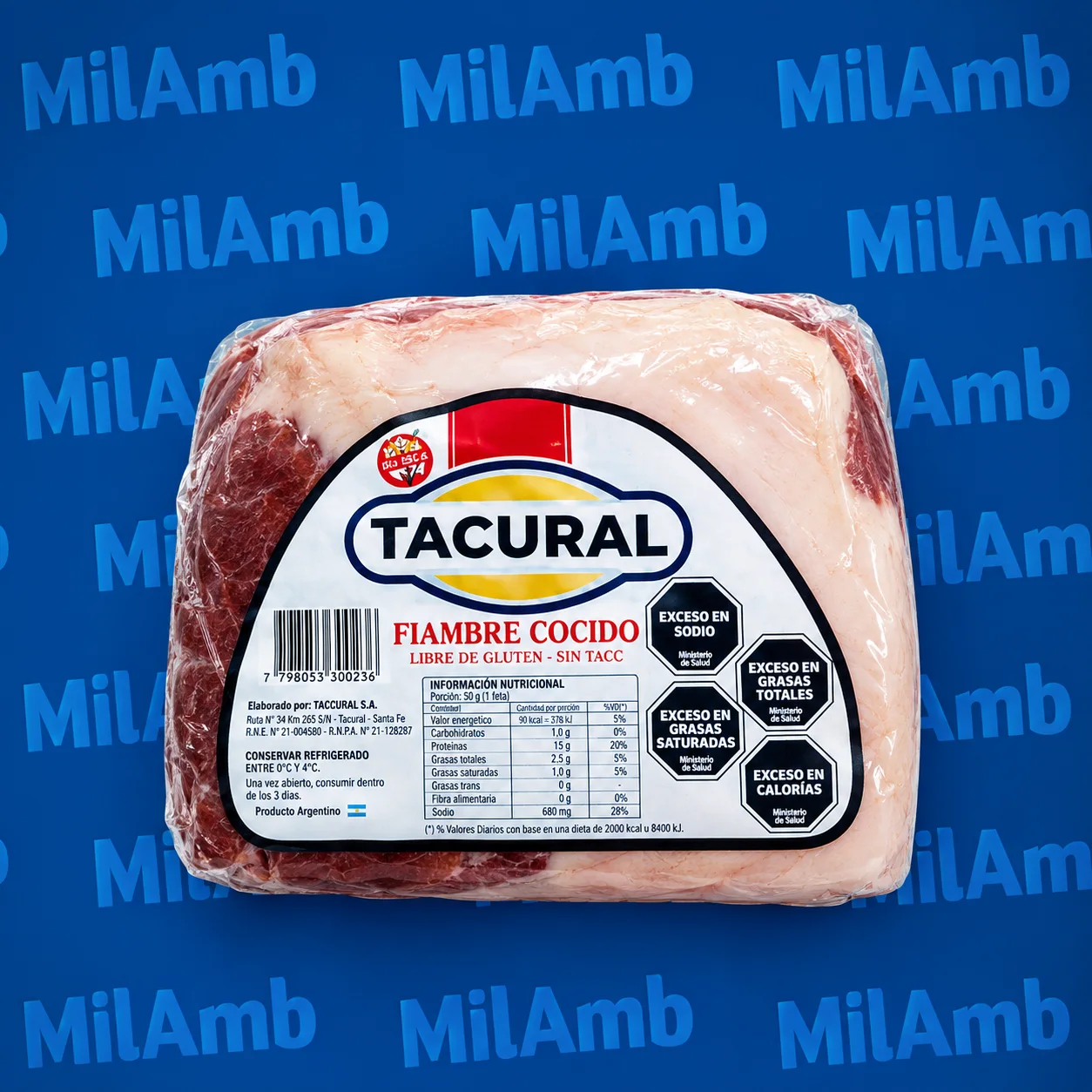 Jamón Crudo TACURAL