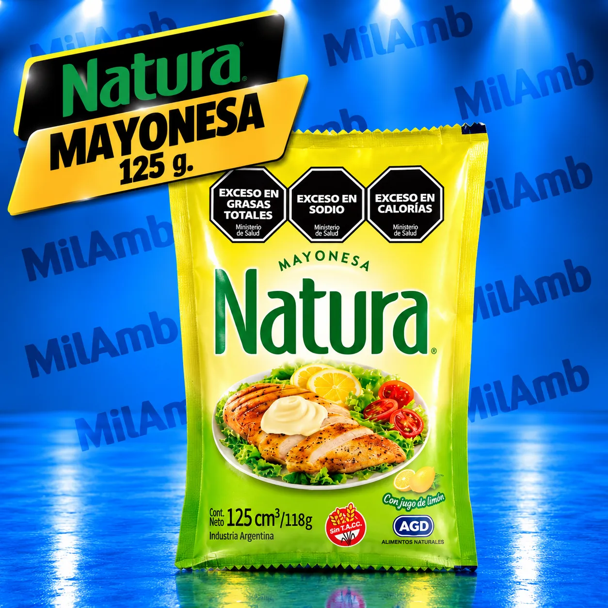 Mayonesa 125g. NATURA