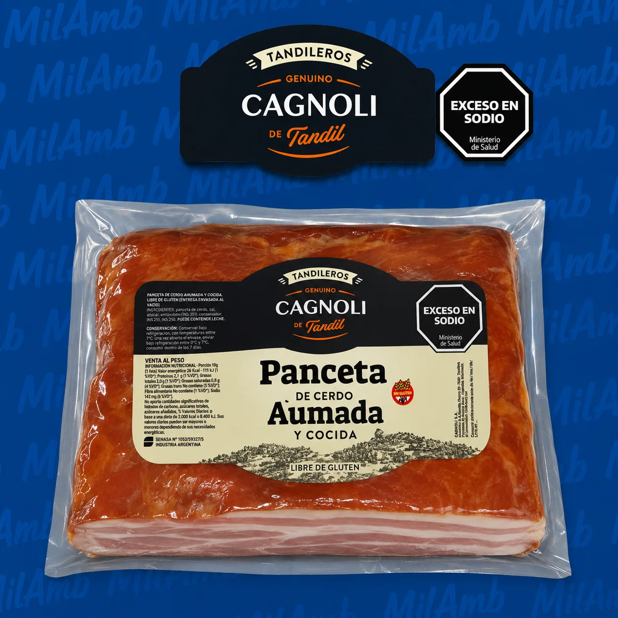 Panceta Ahumada CAGNOLI
