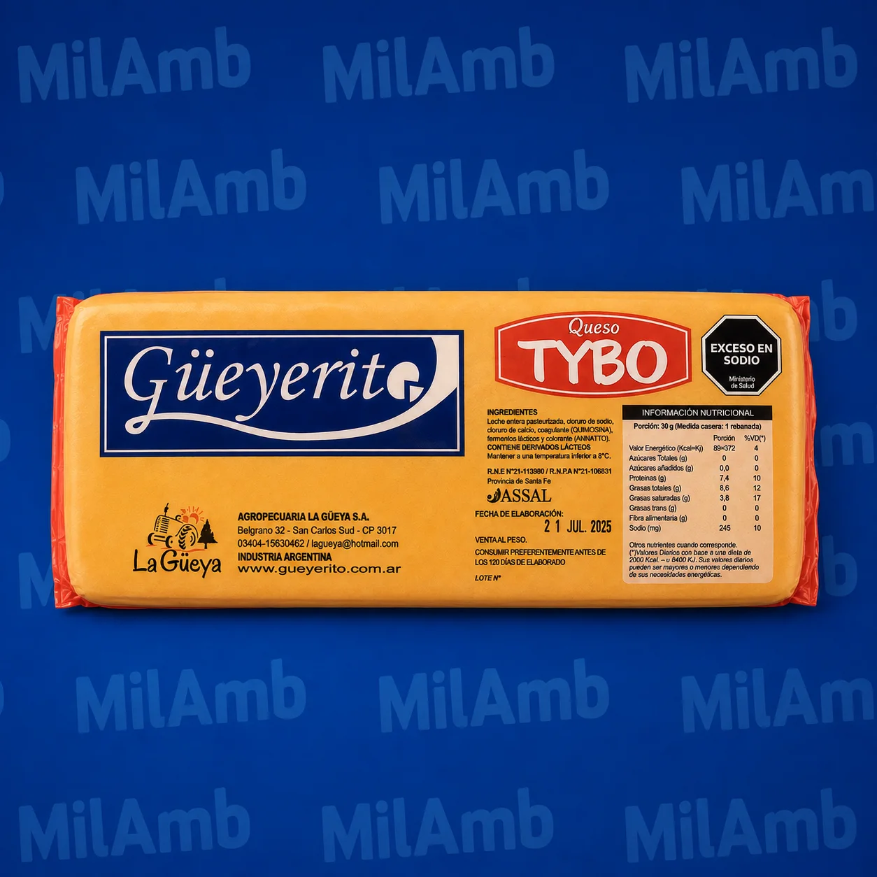 Barra Tybo GÜEYERITO