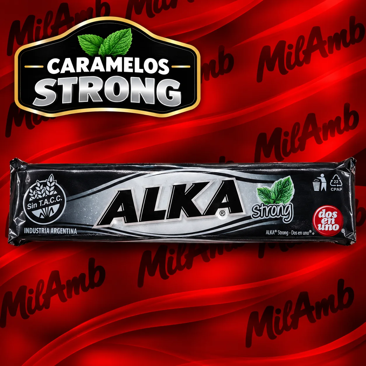 Caramelos mentol ALKA